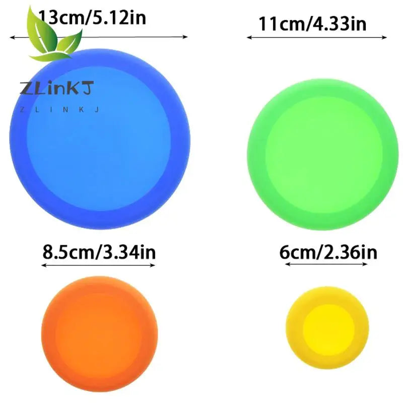 Conjunto de Tampas de Alimentos de Silicone