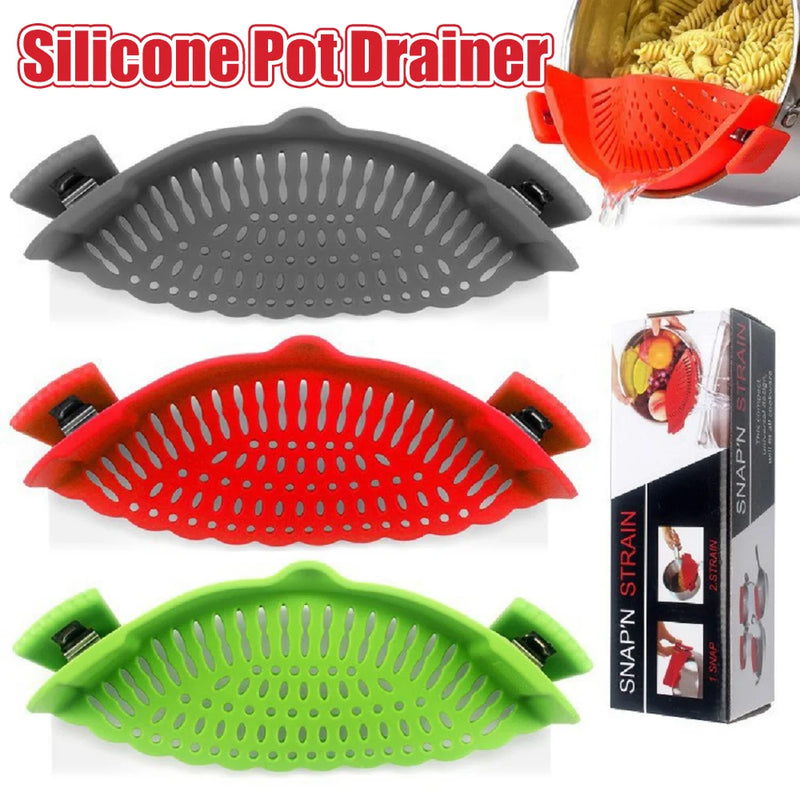 Escorredor de Encaixe Ajustável de silicone