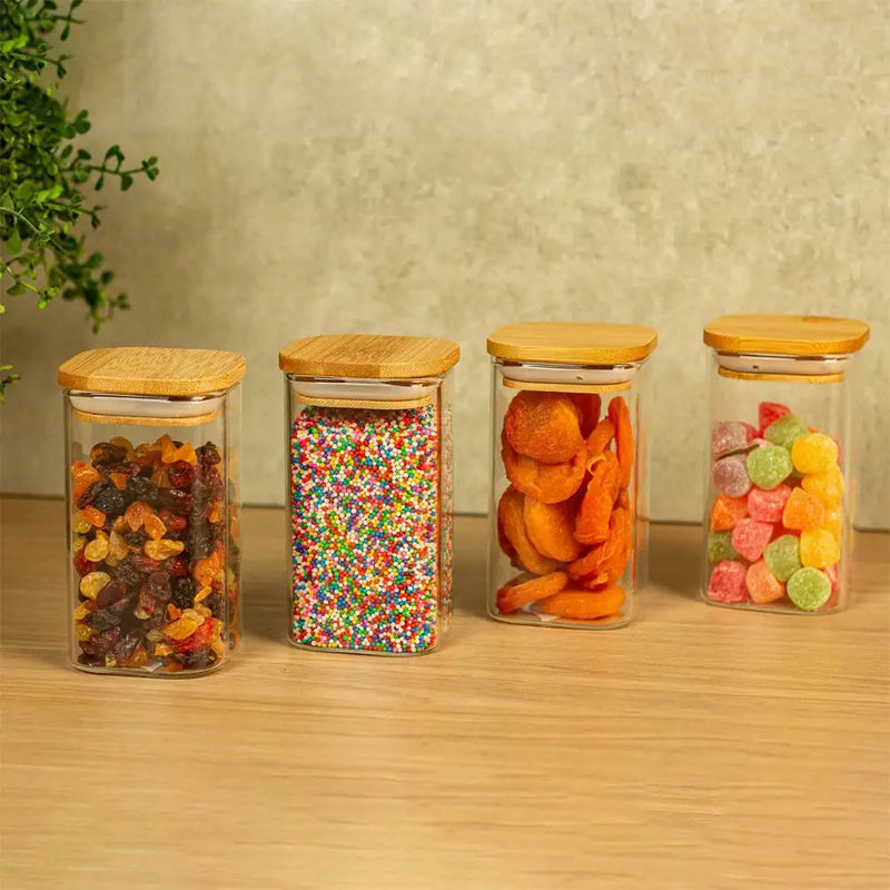 Kit 4 Potes Herméticos Sou Fit 250ml